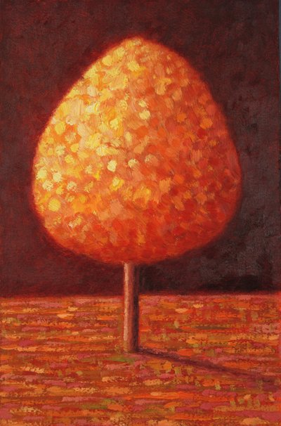 Sun Drenched Tree, 1996 by Peter Davidson